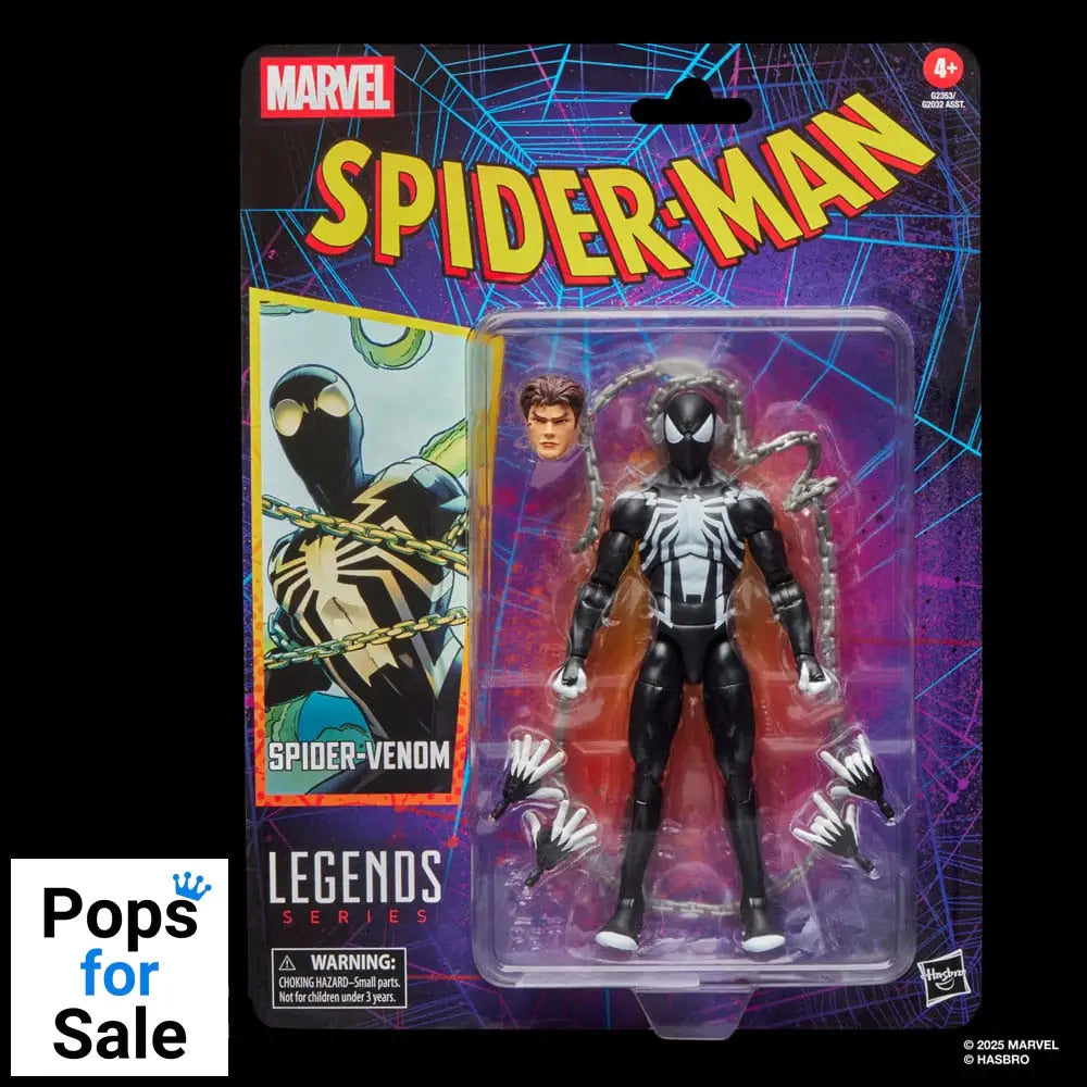 Spider-Man Marvel Legends Retro Action Figure Spider-Venom 15 cm