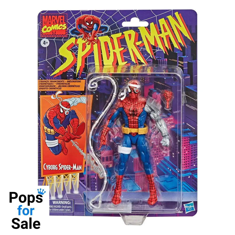 Spider-Man Marvel Retro Collection Action Figure Cyborg Spider-Man 15 cm