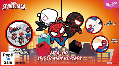 Spider Man Mini Egg Attack Blind Box Figures keycaps 5 cm Assortment (6)