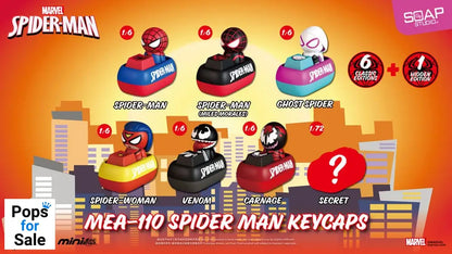 Spider Man Mini Egg Attack Blind Box Figures keycaps 5 cm Assortment (6)
