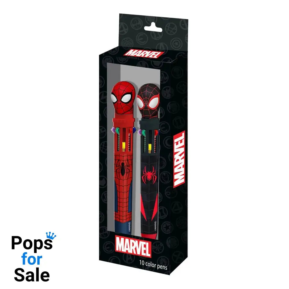 Spider-Man Multicoloured ball pens 2-Pack Stationery