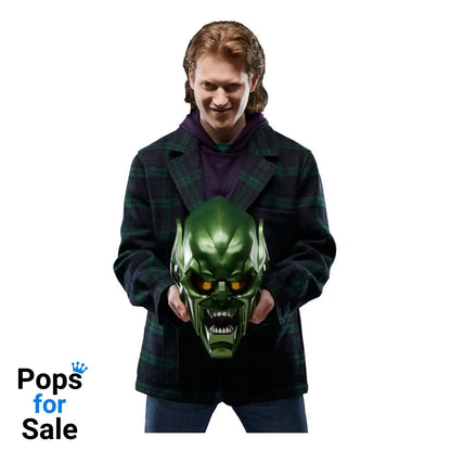Spider-Man: No Way Home Marvel Legends Roleplay Replica Green Goblin Premium Helmet Action figures