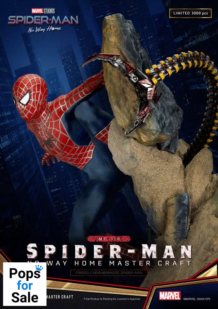 Spider-Man: No Way Home Master Craft Statue Friendly Neighborhood Spider-Man 36 cm Statues