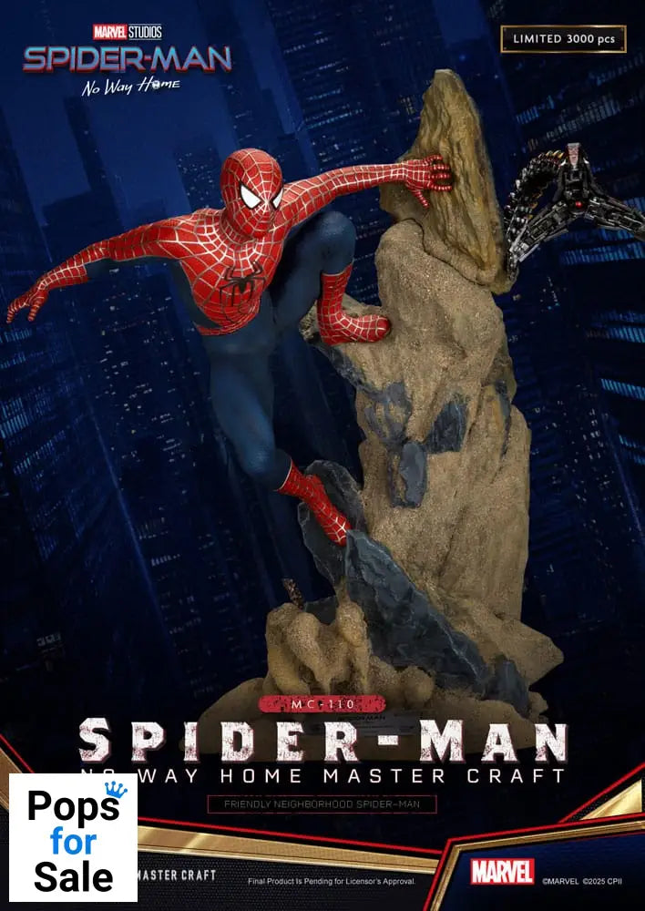 Spider-Man: No Way Home Master Craft Statue Friendly Neighborhood Spider-Man 36 cm Statues