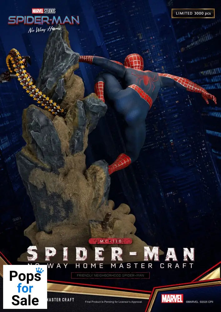 Spider-Man: No Way Home Master Craft Statue Friendly Neighborhood Spider-Man 36 cm