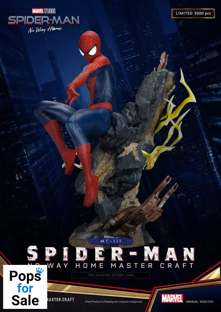 Spider-Man: No Way Home Master Craft Statue The Amazing Spider-Man 35 cm