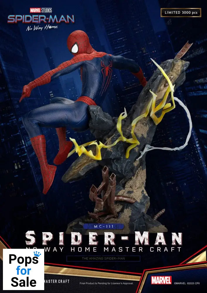 Spider-Man: No Way Home Master Craft Statue The Amazing Spider-Man 35 cm