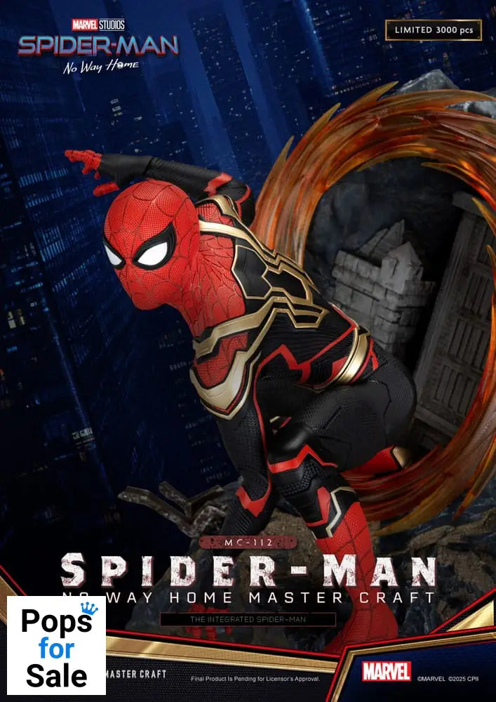 Spider-Man: No Way Home Master Craft Statue The Integrated Spider-Man 31 cm