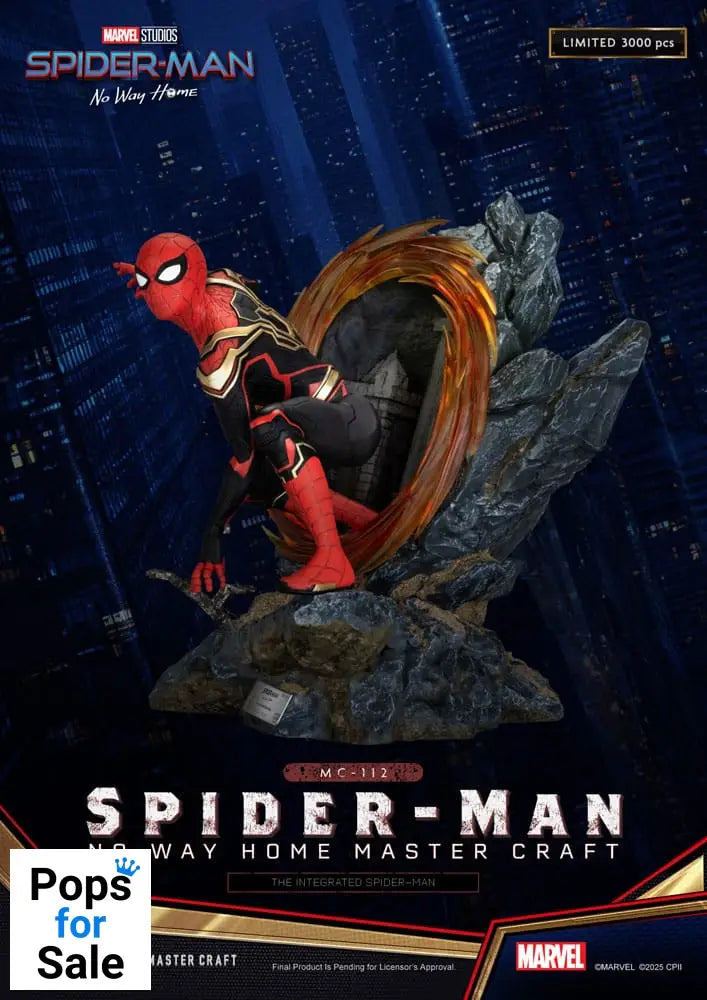 Spider-Man: No Way Home Master Craft Statue The Integrated Spider-Man 31 cm