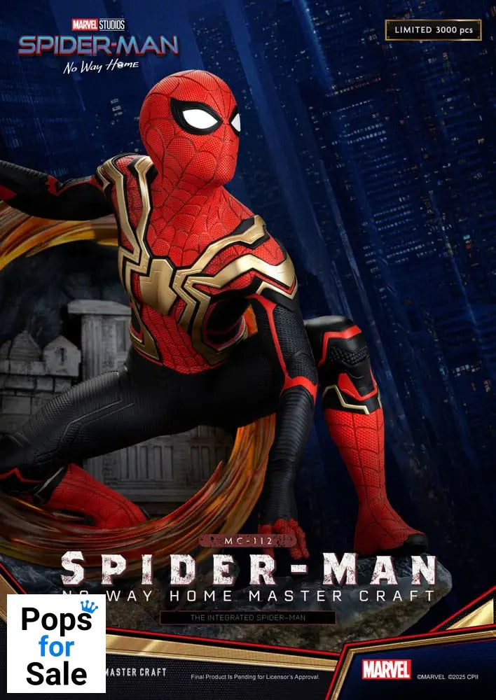 Spider-Man: No Way Home Master Craft Statue The Integrated Spider-Man 31 cm