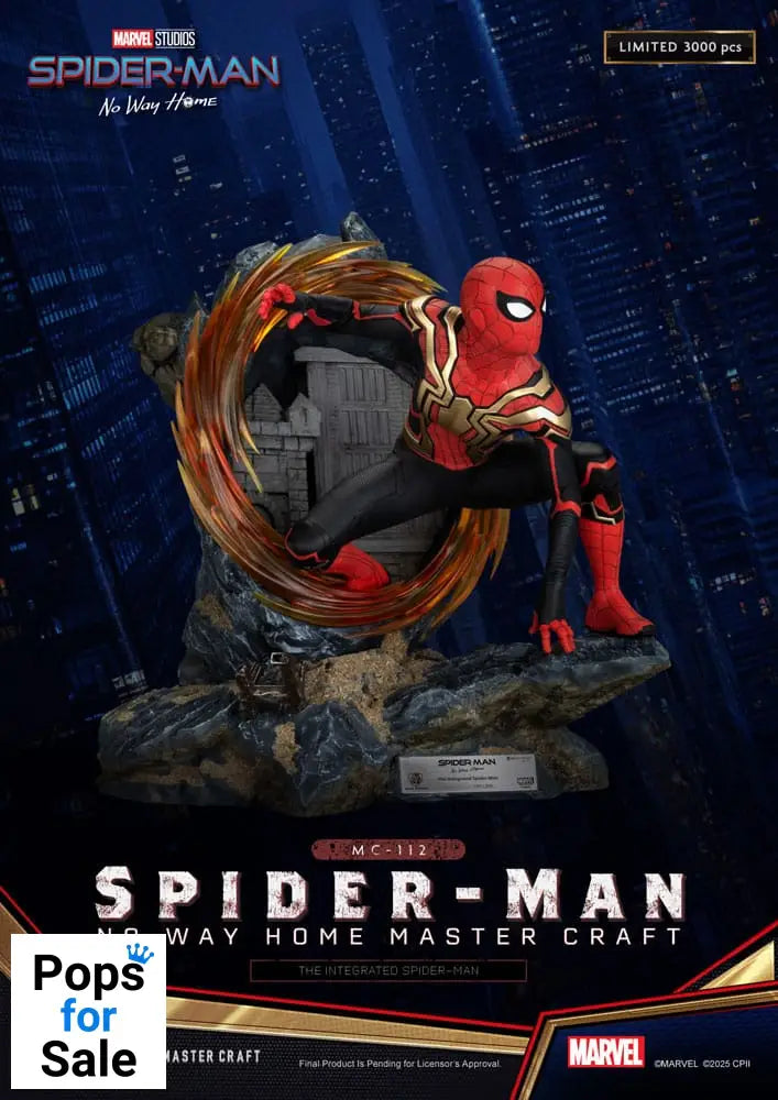 Spider-Man: No Way Home Master Craft Statue The Integrated Spider-Man 31 cm