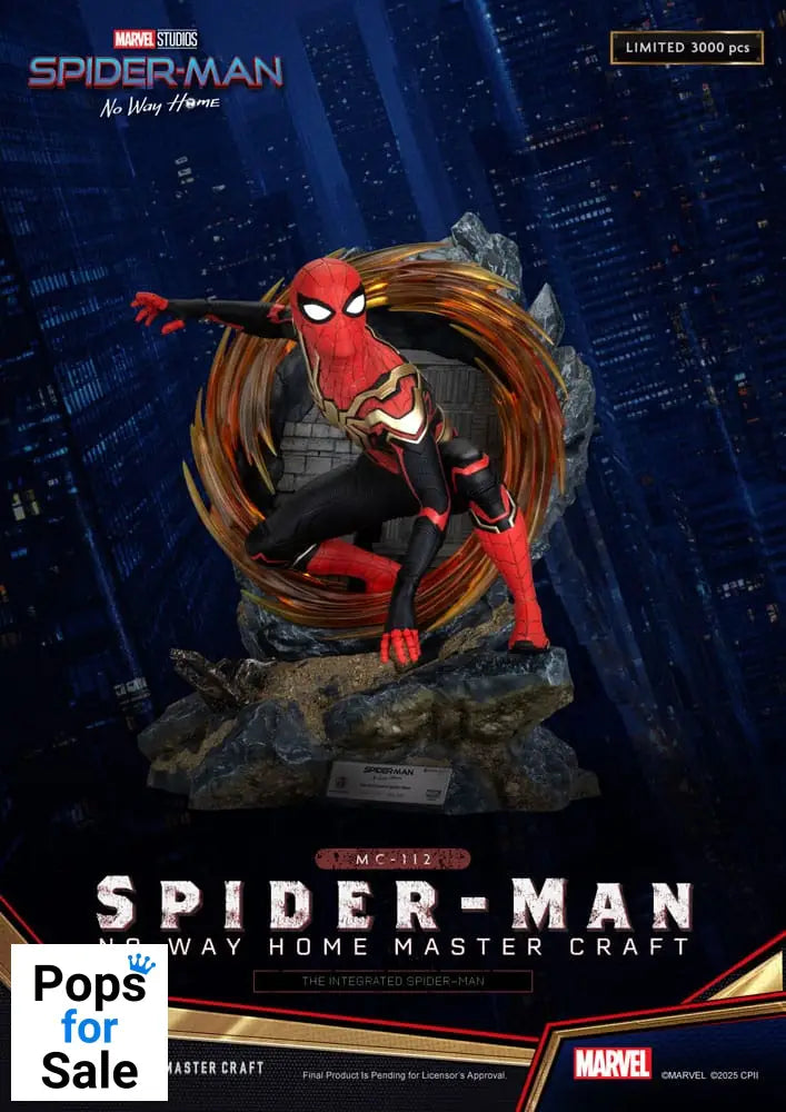 Spider-Man: No Way Home Master Craft Statue The Integrated Spider-Man 31 cm