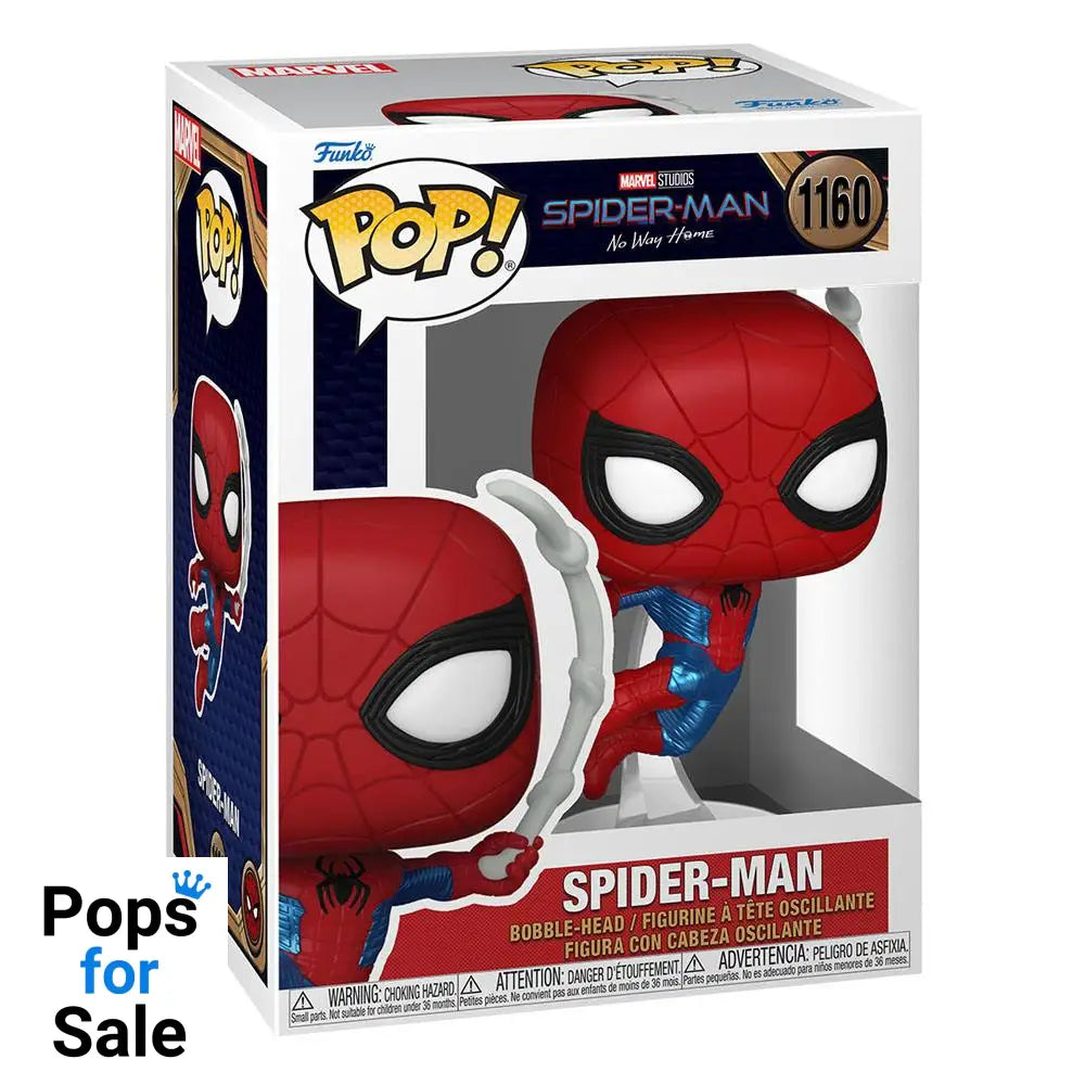 Spider-Man: No Way Home POP! Marvel Vinyl Figure Spider-Man Finale suit 9 cm