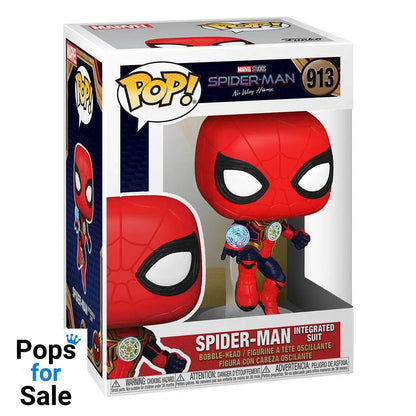 Spider-Man: No Way Home POP! Vinyl Figure Spider-Man (Integrated Suit) 9 cm