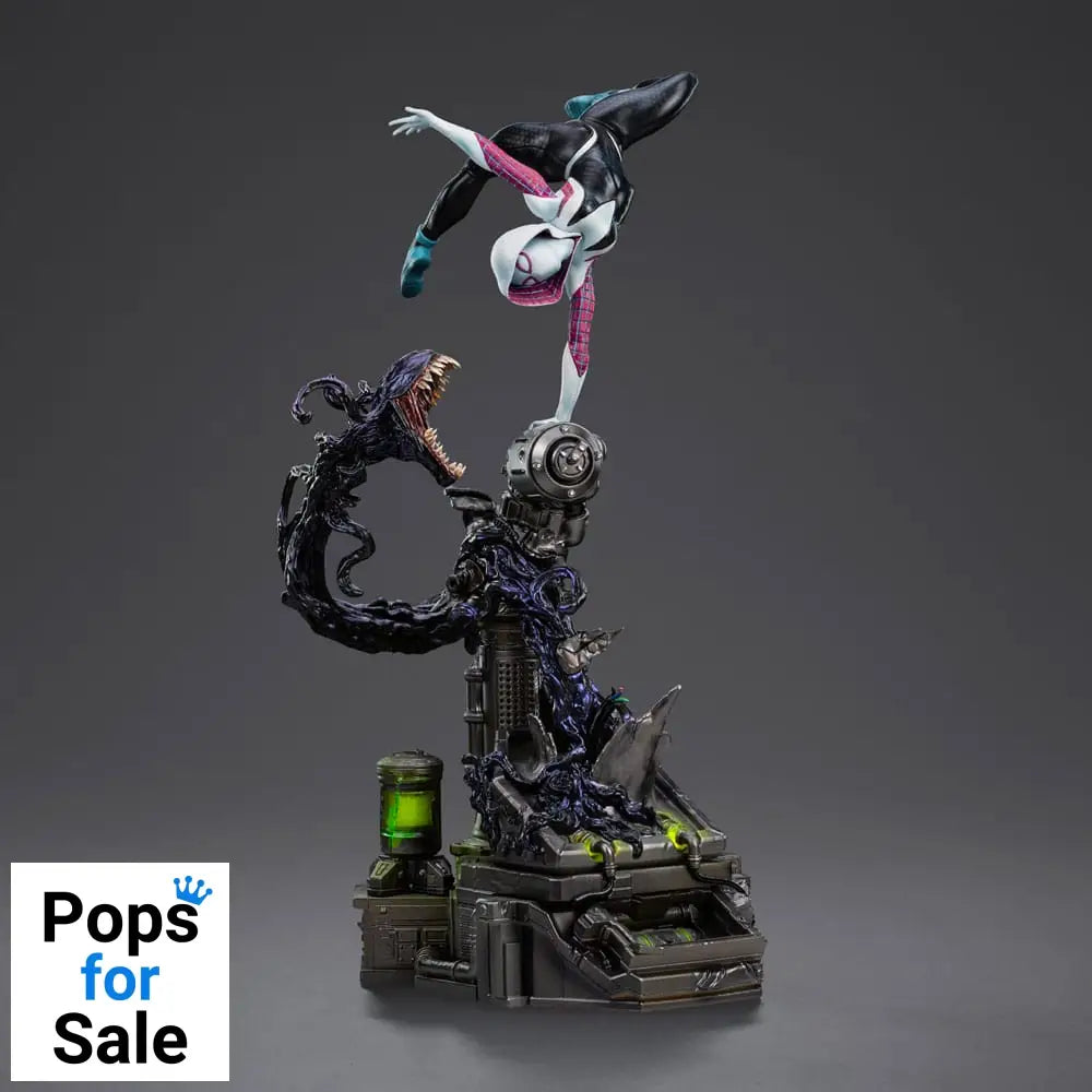 Spider-Man vs Villains Art Scale Statue 1/10 Ghost Spider Diorama  34 cm