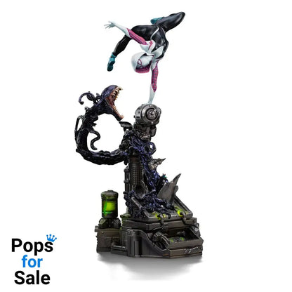 Spider-Man vs Villains Art Scale Statue 1/10 Ghost Spider Diorama 34 cm Statues