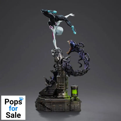Spider-Man vs Villains Art Scale Statue 1/10 Ghost Spider Diorama 34 cm Statues
