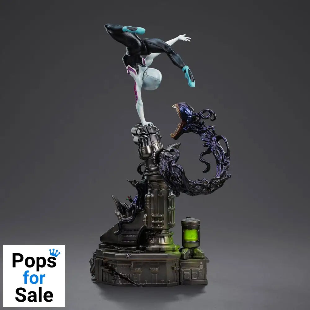 Spider-Man vs Villains Art Scale Statue 1/10 Ghost Spider Diorama  34 cm