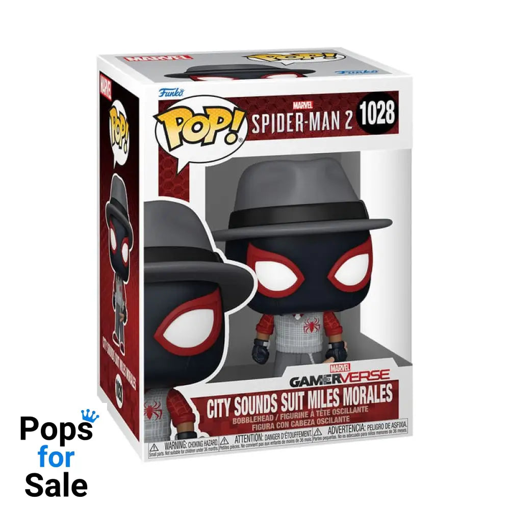 Spiderman 2 POP! Games Vinyl Figure City Sounds Miles 9 cm