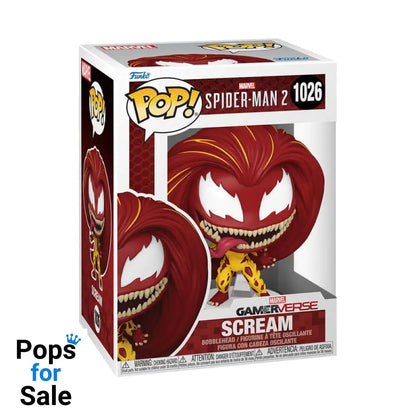Spiderman 2 POP! Games Vinyl Figure Scream 9 cm