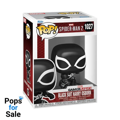 Spiderman 2 POP! Games Vinyl FigureHarry Osborn (Black Suit) 9 cm