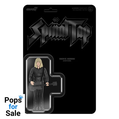 Spinal Tap ReAction Action Figure Wave 02 David St. Hubbins (None More Black) 10 cm