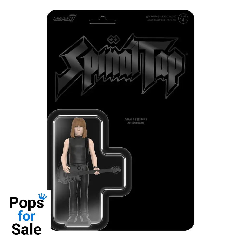 Spinal Tap ReAction Action Figure Wave 02 Nigel Tufnel (None More Black) 10 cm