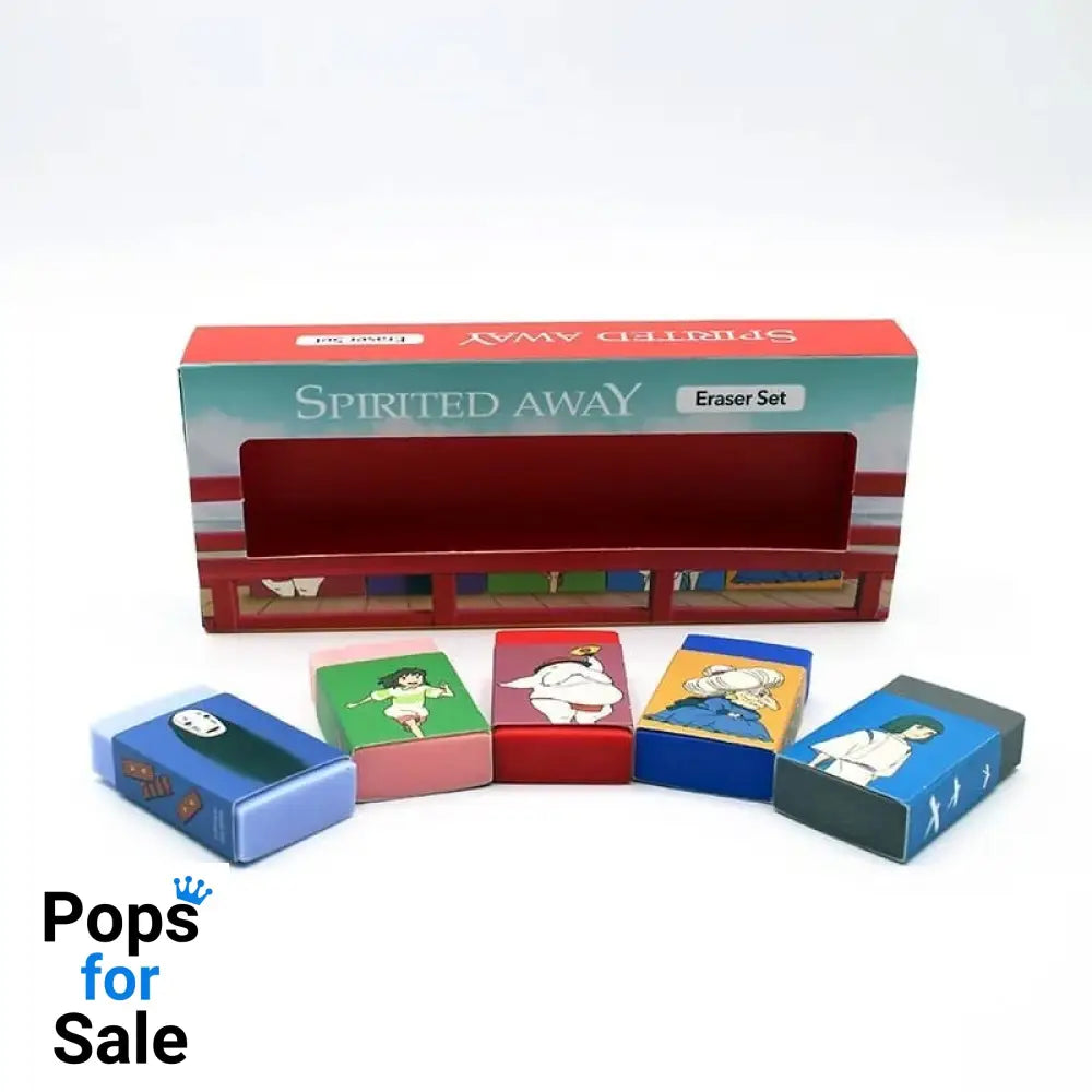 Spirited Away Eraser Set (5) Stationery