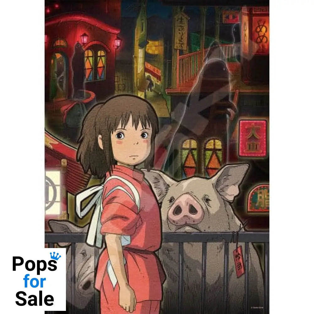 Spirited Away Jigsaw Puzzle Stained Glass The Other Side of the Tunnel (500 pieces)