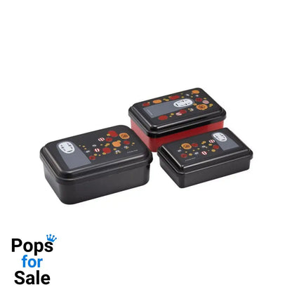 Spirited Away Set of 3 Lunch Box No Face & Lantern Boxes & Pouches