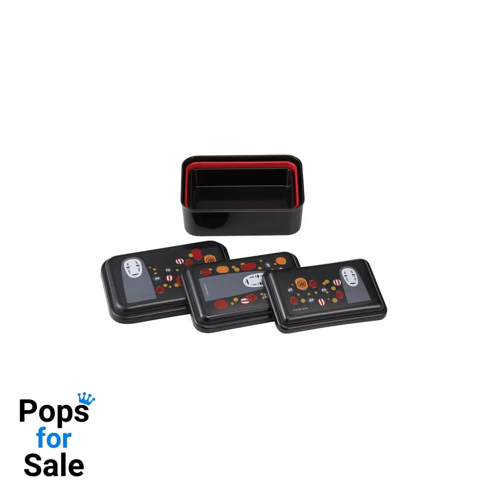 Spirited Away Set of 3 Lunch Box No Face & Lantern