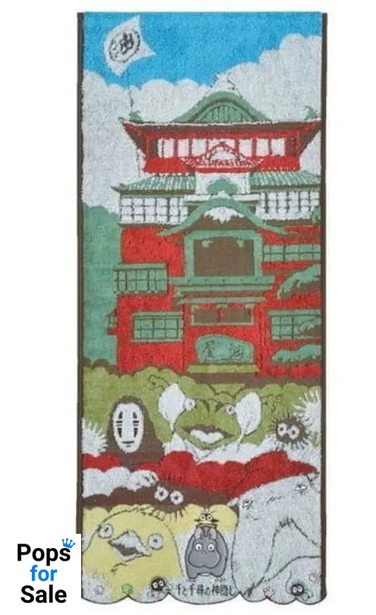 Spirited Away Towel Aburaya 34 x 80 cm