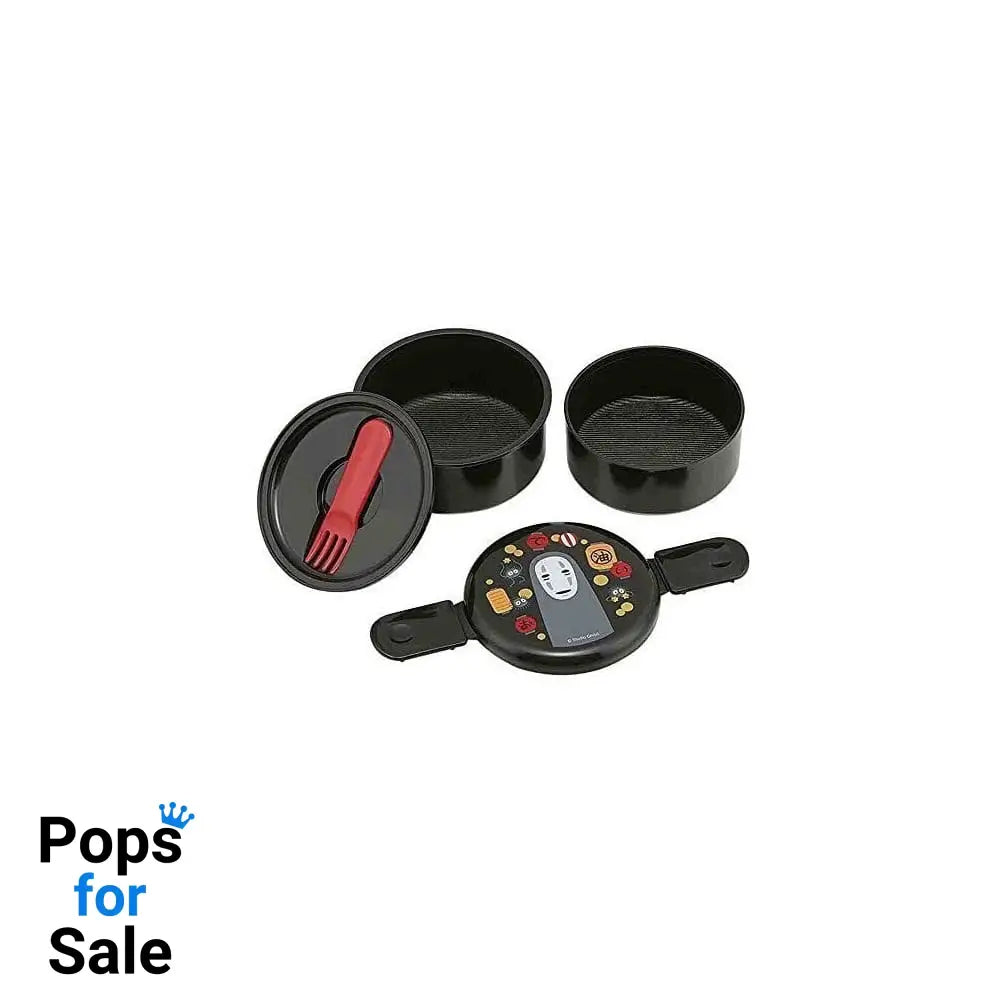 Spirited Away Two Layer Round Shape Lunch Box No Face & Lantern