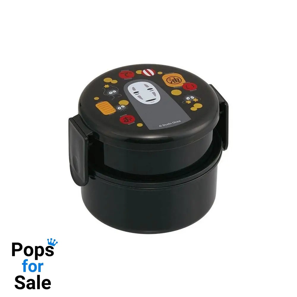 Spirited Away Two Layer Round Shape Lunch Box No Face & Lantern