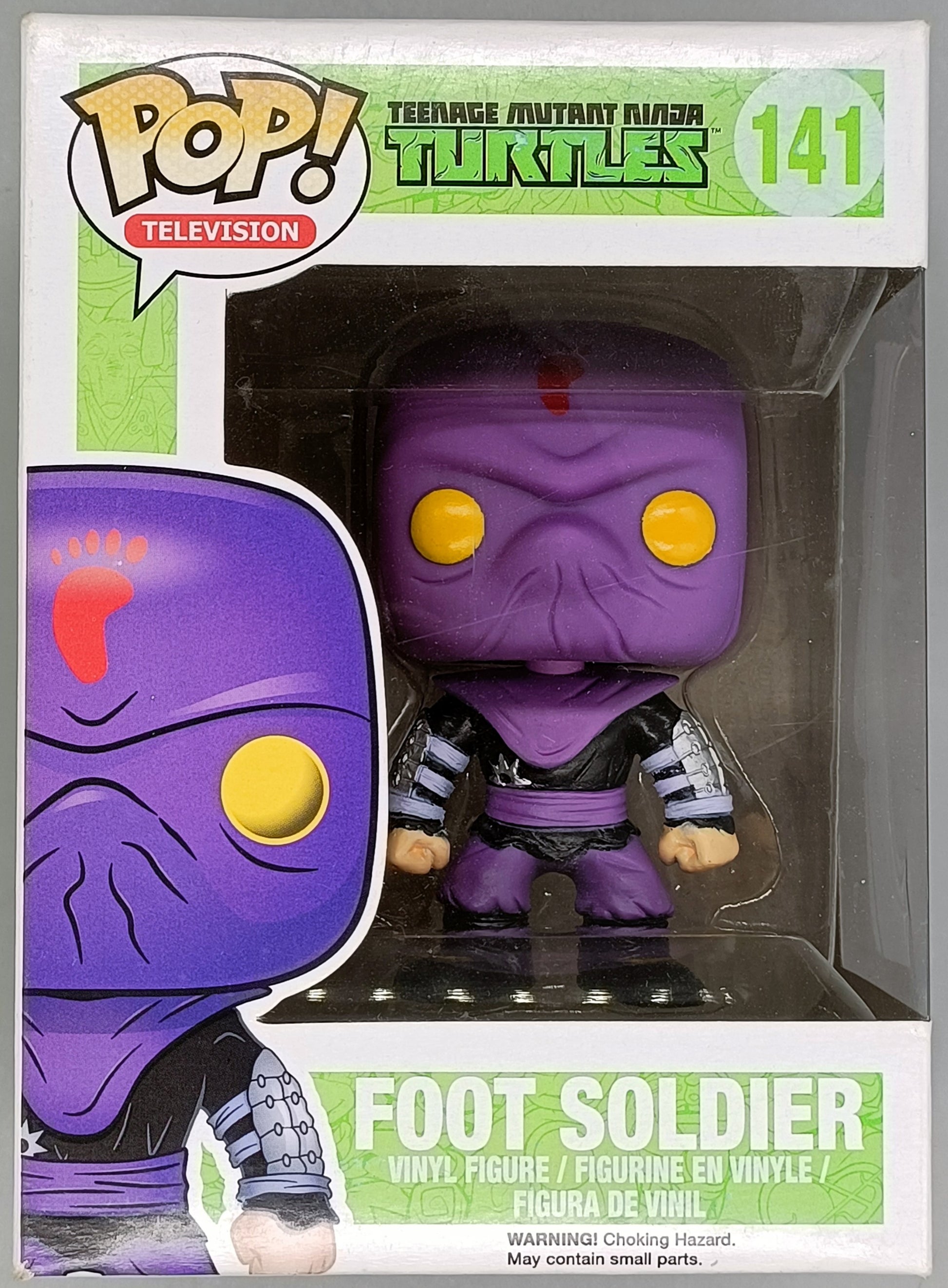 #141 Foot Soldier -  Teenage Mutant Ninja Turtles TMNT Funko POP - Box Damaged