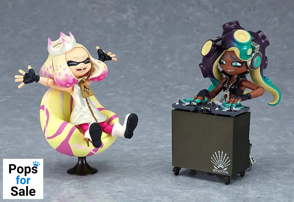 Splatoon 2 Figma Action Figures Off the Hook Pearl & Marina 9 - 10 cm