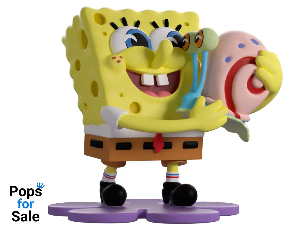 Spongebob and Gary - SpongeBob SquarePants - Youtooz Figure