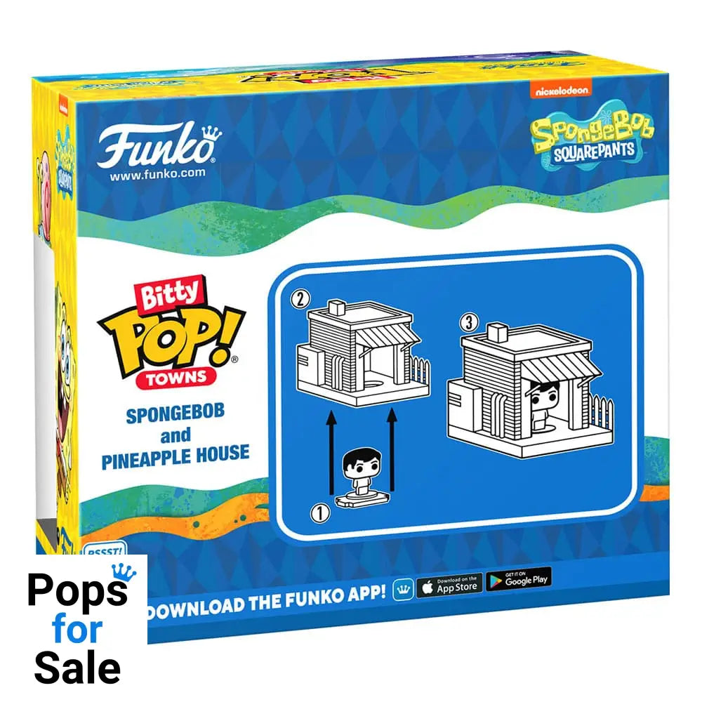 Spongebob Bitty POP! Town Vinyl Figure Spongebob at Home