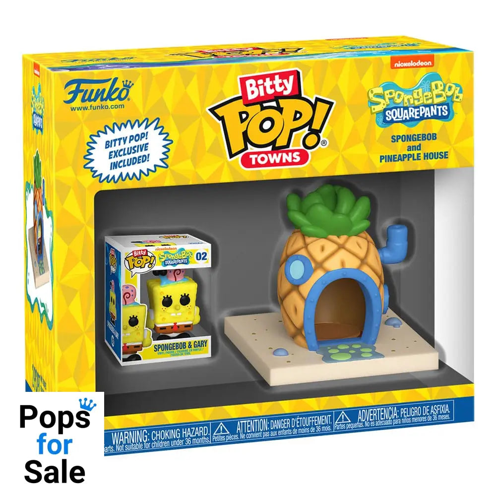 Spongebob Bitty POP! Town Vinyl Figure Spongebob at Home
