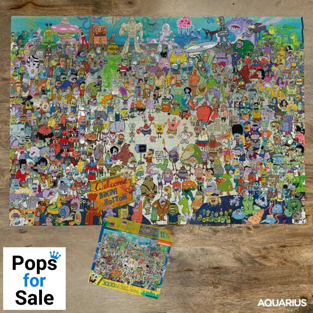 SpongeBob Jigsaw Puzzle Bikini Bottom (3000 pieces)