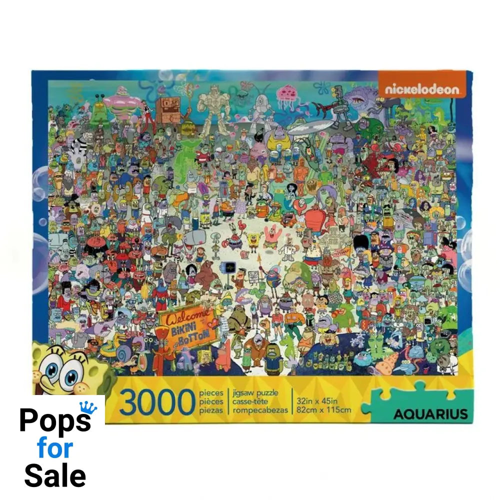 SpongeBob Jigsaw Puzzle Bikini Bottom (3000 pieces)