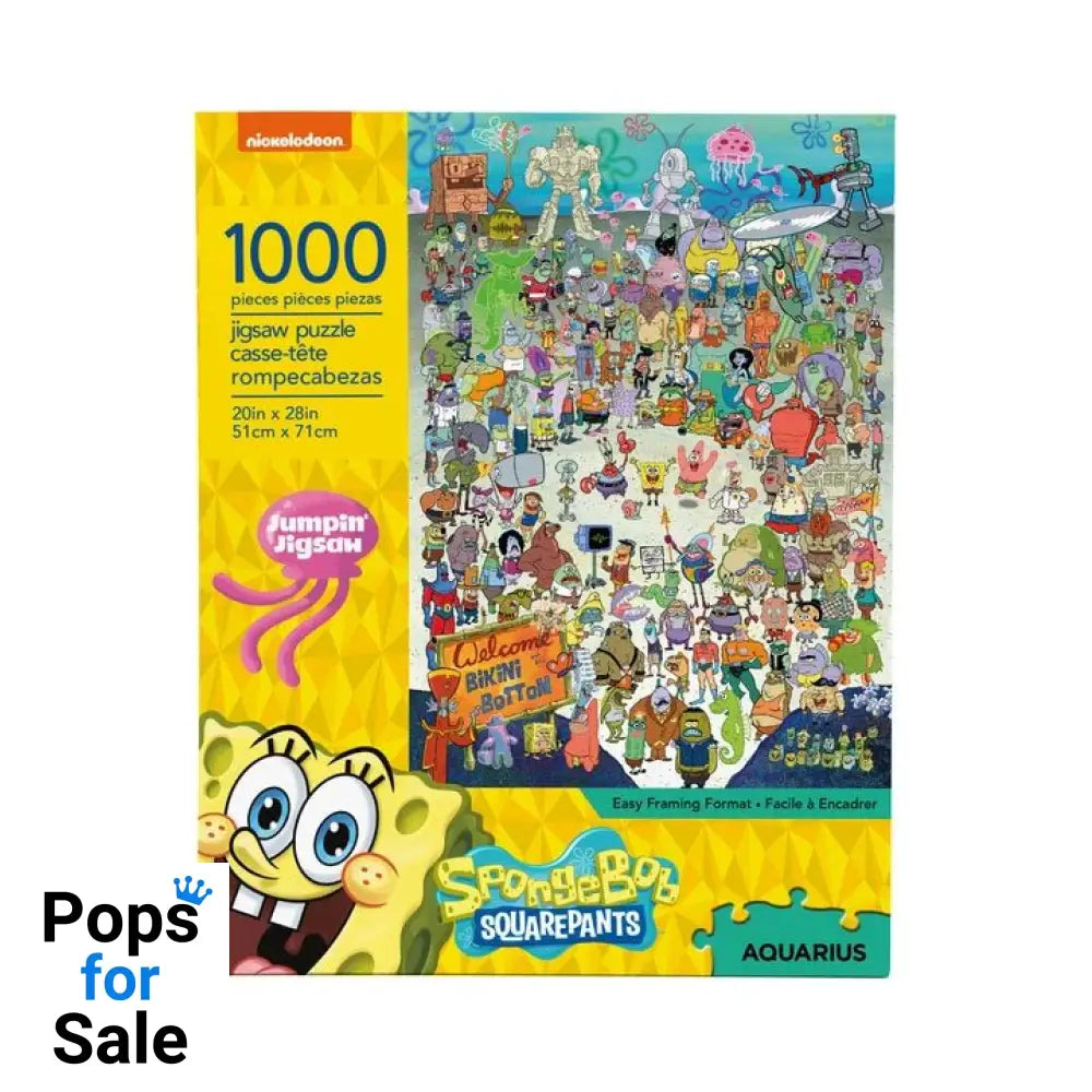 SpongeBob Jigsaw Puzzle Cast (1000 pieces)