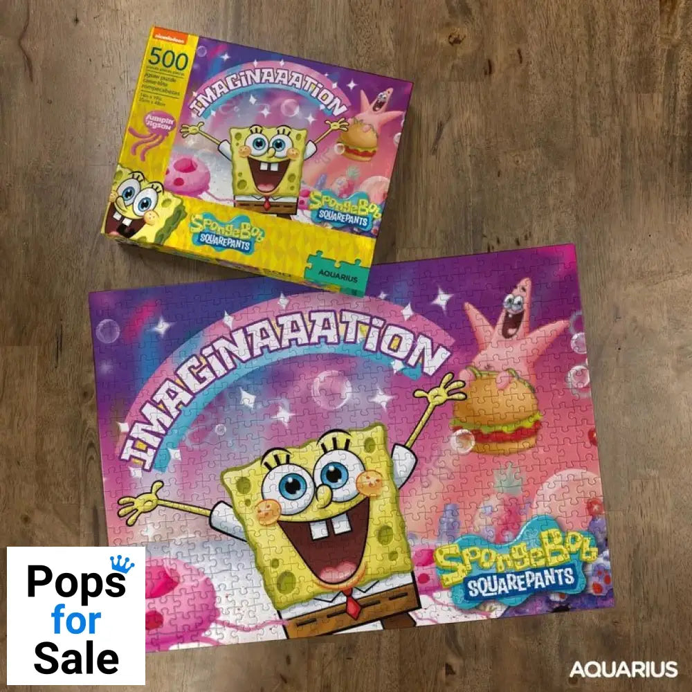 SpongeBob Jigsaw Puzzle Imaginaaation (500 pieces)