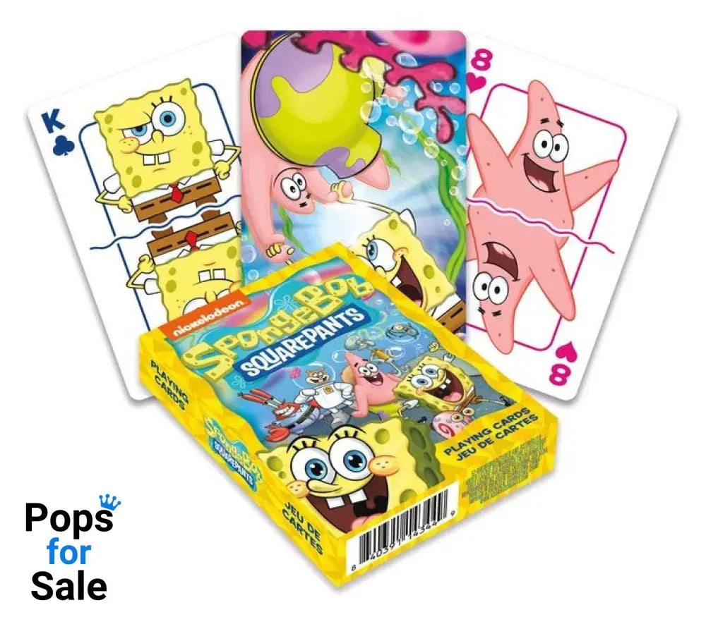 SpongeBob Playing Cards Cast Playing cards