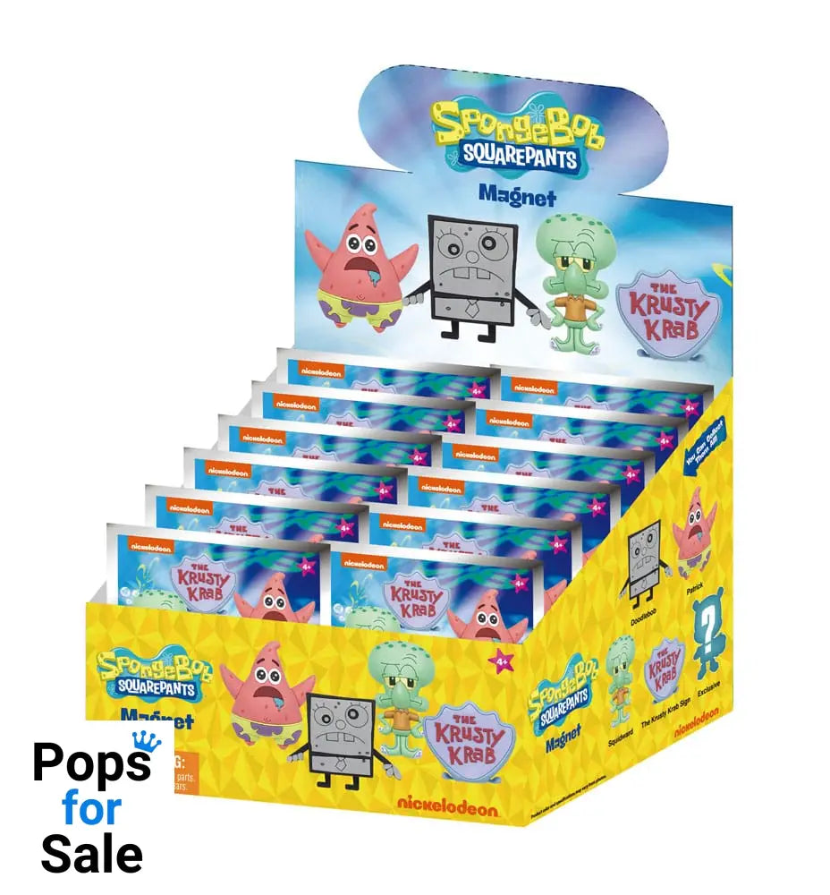 SpongeBob SquarePants 3D Magnets Series 1 Display (12)