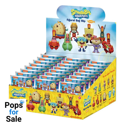 SpongeBob Squarepants 3D PVC Bag Clips Series 6 Display (24)