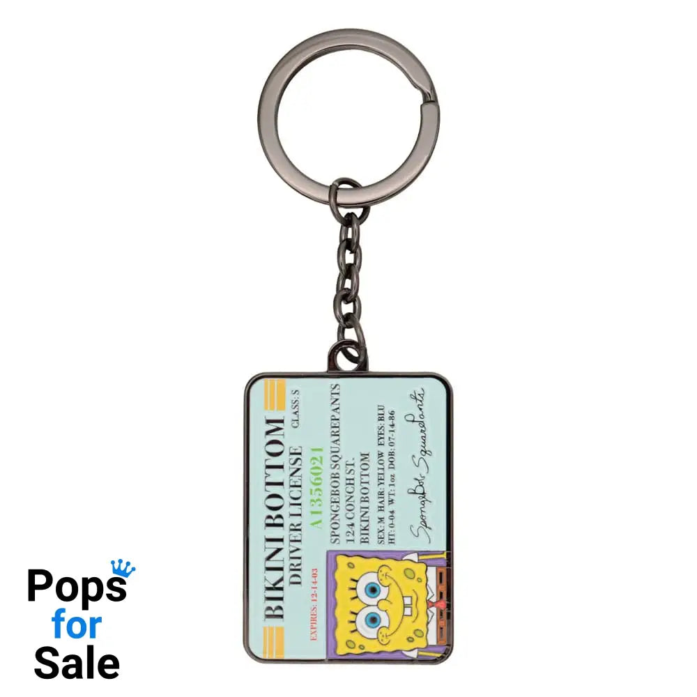 SpongeBob Squarepants Keychain Driver License Limited Edition
