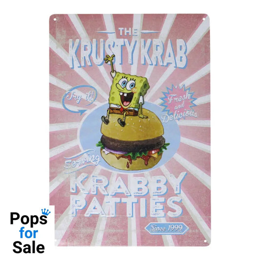 SpongeBob SquarePants Krusty Krab Tin Sign Tin Sign
