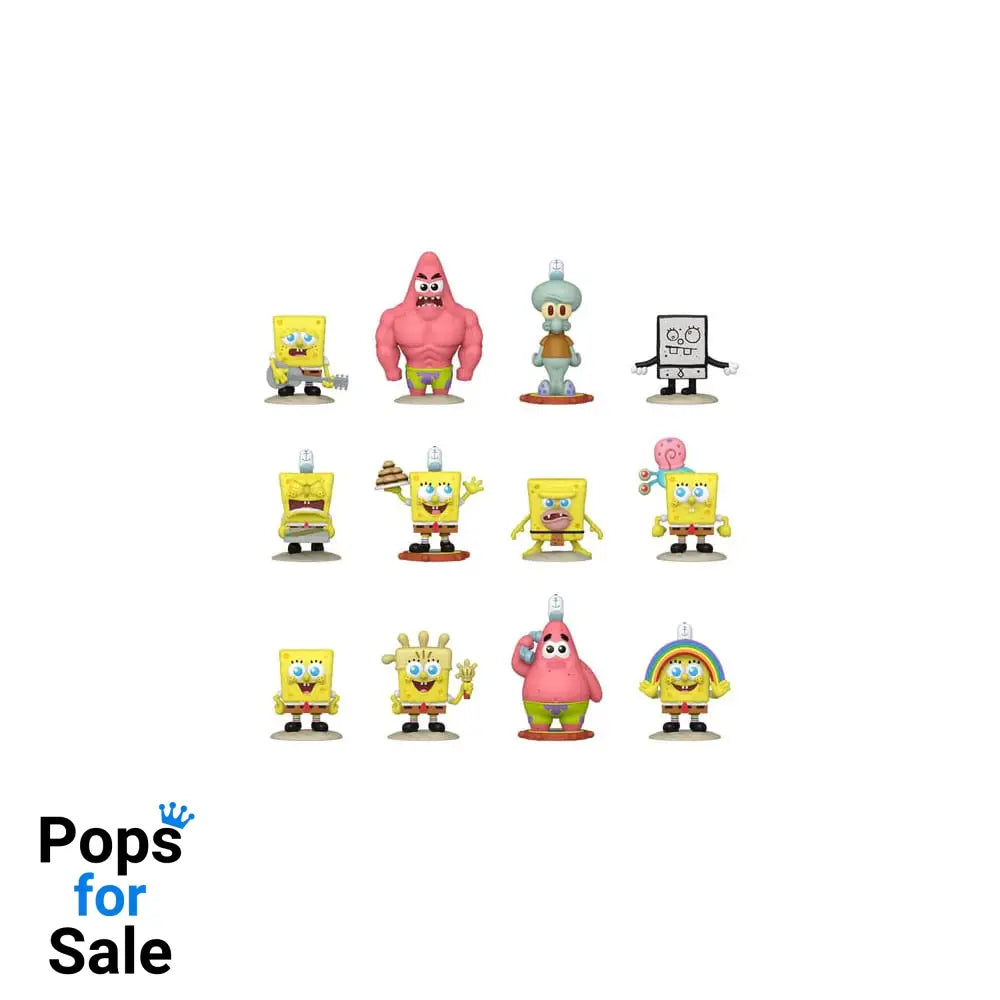 SpongeBob SquarePants Mini Figures 25th Anniversary 5 cm Display (12)