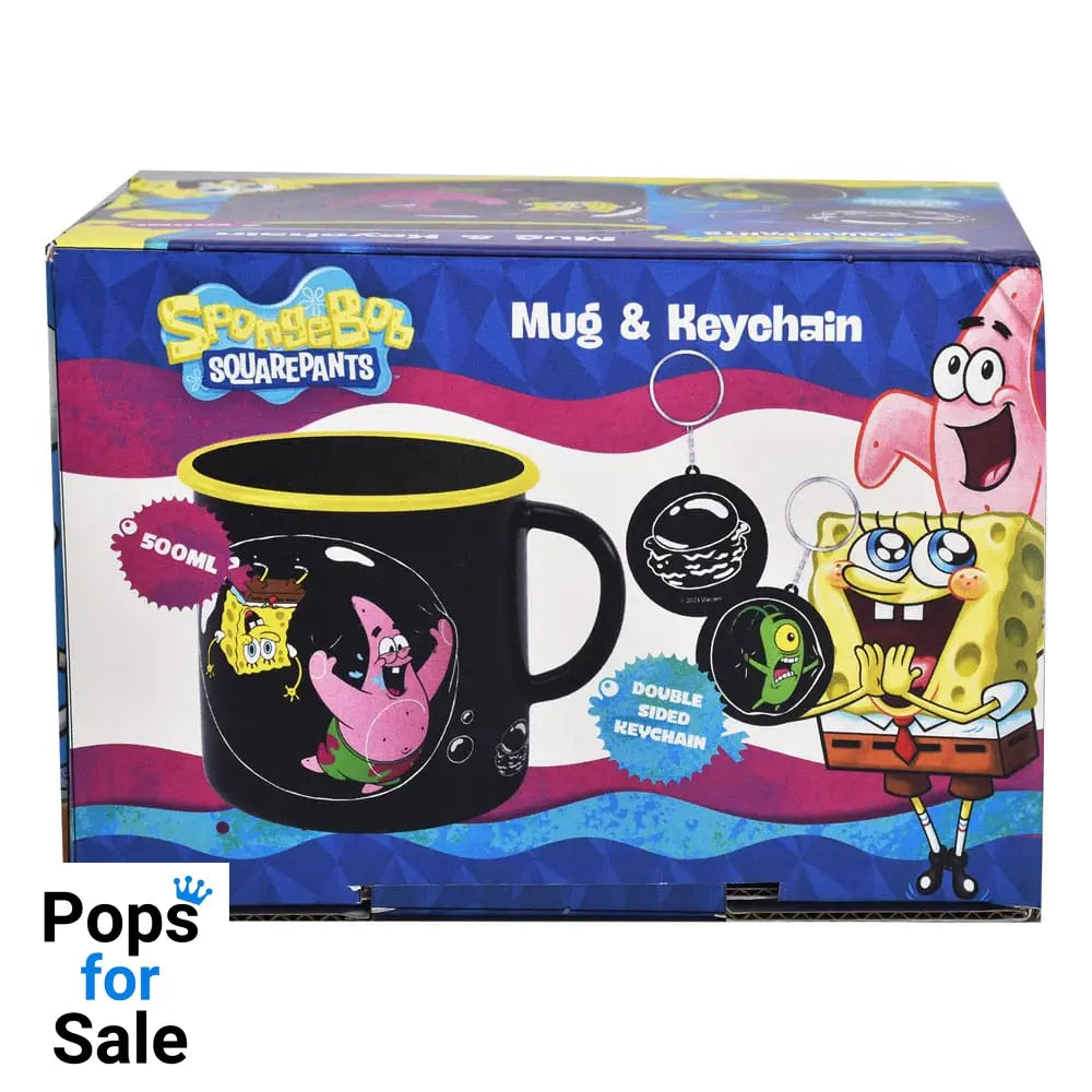 SpongeBob SquarePants Mug and Keychain Set